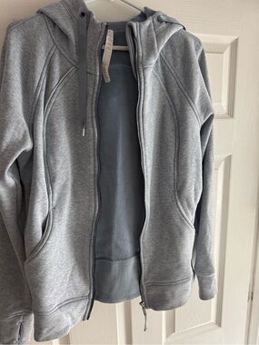 Lululemon Gray Zipper Hoodie